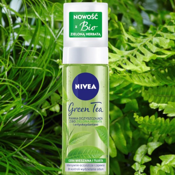 Green Tea pianka oczyszczająca z bio zieloną herbatą 150ml Supply