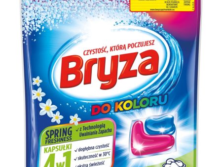 Spring Freshness 4w1 kapsułki do prania koloru 50szt Discount