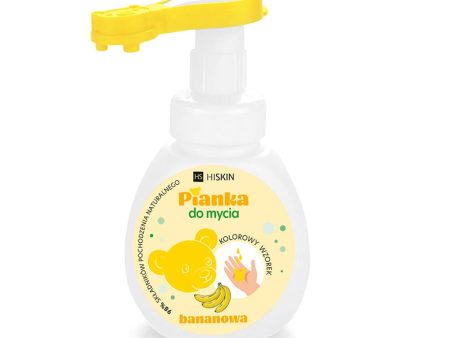 Kids pianka do mycia rąk i ciała Bananowa 300ml For Cheap