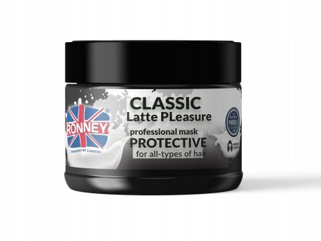 Classic Latte Pleasure Professional Mask Protective ochronna maska do wszystkich rodzajów włosów 300ml For Sale