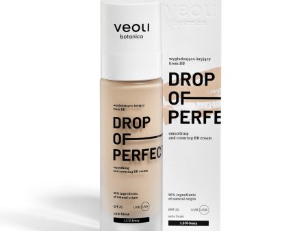 Drop Of Perfection SPF20 wygładzająco-kryjący krem BB o lekkiej formule 1.5 N-Ivory 30ml For Sale