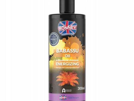 Babassu Oil Professional Shampoo Energizing energetyzujący szampon do włosów farbowanych 300ml For Sale