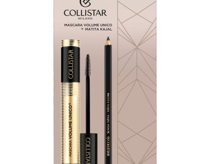 Zestaw Volume Unico Mascara tusz do rzęs Black 13ml + Kajal Pencil kredka do oczu Black 1.2ml Fashion