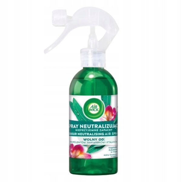 Spray neutralizujący nieprzyjemne zapachy Tropikalny Eukaliptus & Frezja 237ml Hot on Sale