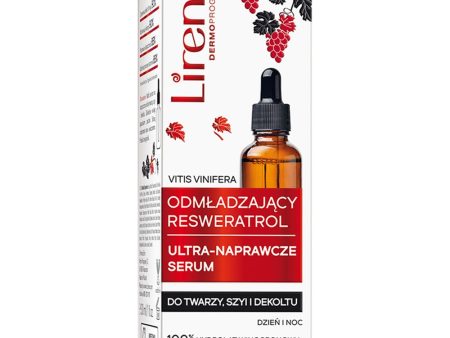 Odmładzający Resweratrol ultra-naprawcze serum na dzień i noc 30ml For Sale