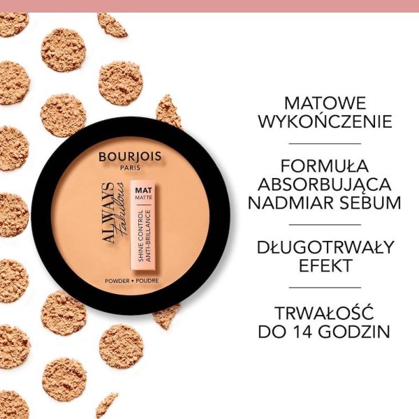 Always Fabulous Powder matujący puder do twarzy 050 Porcelain 10g Sale