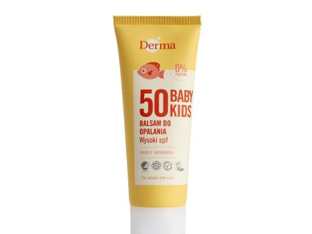 Derma Sun Baby Kids SPF50 balsam przeciwsłoneczny dla dzieci 75ml Online Sale