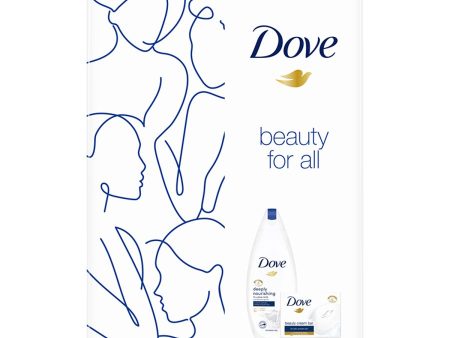 Nourishing Beauty zestaw żel pod prysznic Deeply Nourishing 250ml + mydło w kostce Beauty Cream 100g Online Sale