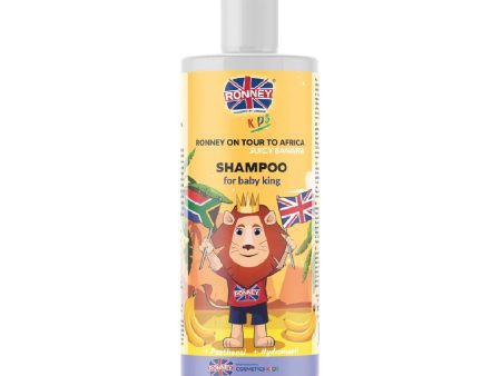 Kids On Tour To Africa Shampoo szampon do włosów dla dzieci Soczysty Banan 300ml Hot on Sale