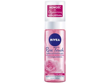 Rose Touch pianka oczyszczająca z organiczną wodą różaną 150ml Hot on Sale