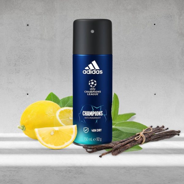 Uefa Champions League Champions antyperspirant w sprayu dla mężczyzn 150ml Hot on Sale