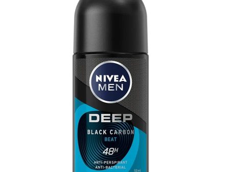 Men Deep Black Carbon Beat antyperspirant w kulce z aktywnym węglem 50ml For Sale