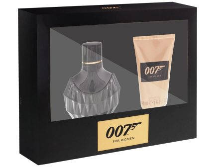 007 for Women zestaw woda perfumowana spray 30ml + żel pod prysznic 50ml Cheap