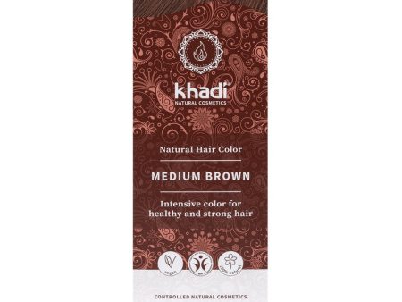 Natural Hair Colour henna do włosów Średni Brąz 100g For Sale