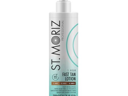 Professional 1 Hour Fast Tan Lotion balsam samoopalający do ciała i twarzy 200ml For Discount