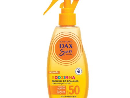 Rodzinna emulsja do opalania dla dorosłych i dzieci SPF50 200ml Sale