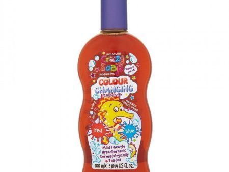 Colour Changing Bubble Bath magiczny płyn do kąpieli zmieniający kolor wody z czerwonej na niebieską 300ml Sale