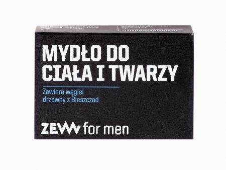 Mydło do ciała i twarzy z węglem drzewnym z Bieszczad 85ml For Discount