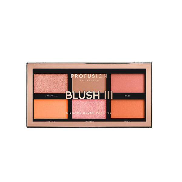 Blush Palette paleta różów do twarzy III 15.6g Online Hot Sale