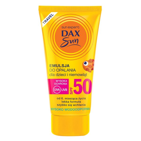 Emulsja do opalania dla dzieci i niemowląt SPF50 Travel 50ml Online Sale