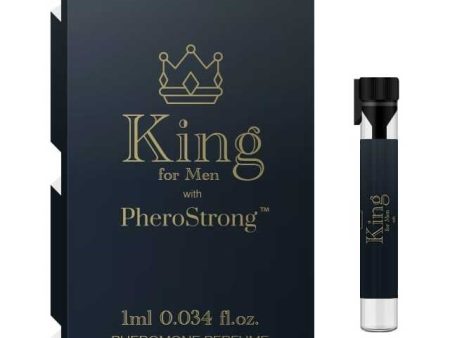 King For Men Pheromone Perfume perfumy z feromonami dla mężczyzn spray 1ml Online