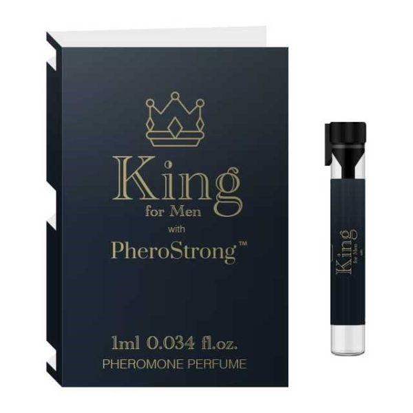 King For Men Pheromone Perfume perfumy z feromonami dla mężczyzn spray 1ml Online