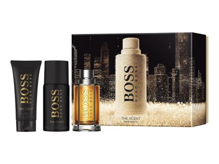 Boss The Scent For Man zestaw woda toaletowa spray 100ml + dezodorant spray 150ml + żel pod prysznic 100ml Hot on Sale