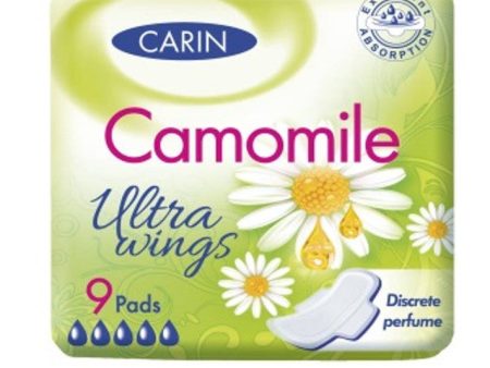 Ultra Wings Camomile ultracienkie podpaski ze skrzydełkami 9szt Online Sale