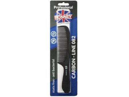 Professional Carbon Comb Line 082 grzebień do włosów L195mm on Sale