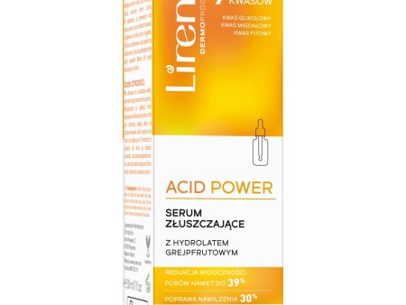 Acid Power serum złuszczające z hydrolatem grejpfrutowym 30ml on Sale