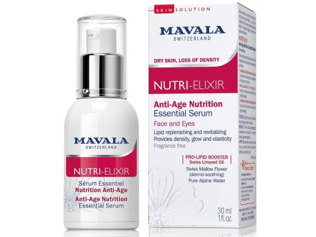 Nutri-Elixir Anti-Age Nutrition Essential Serum odżywcze serum przeciwzmarszczkowe do twarzy 30ml Cheap