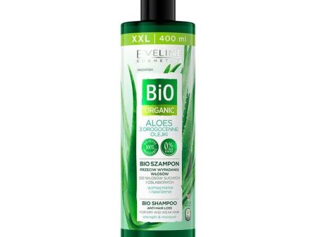 Bio Organic bioszampon przeciw wypadaniu włosów Aloes 400ml For Sale