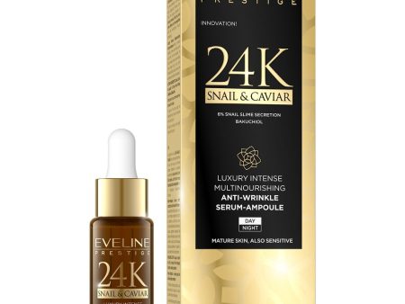 Prestige 24k Snail&Caviar luksusowe multiodżywcze serum-ampułka 18ml For Discount