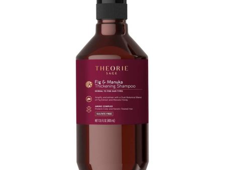 Fig & Manuka Thickening Shampoo szampon zwiększający objętość do włosów cienkich i normalnych 400ml For Cheap