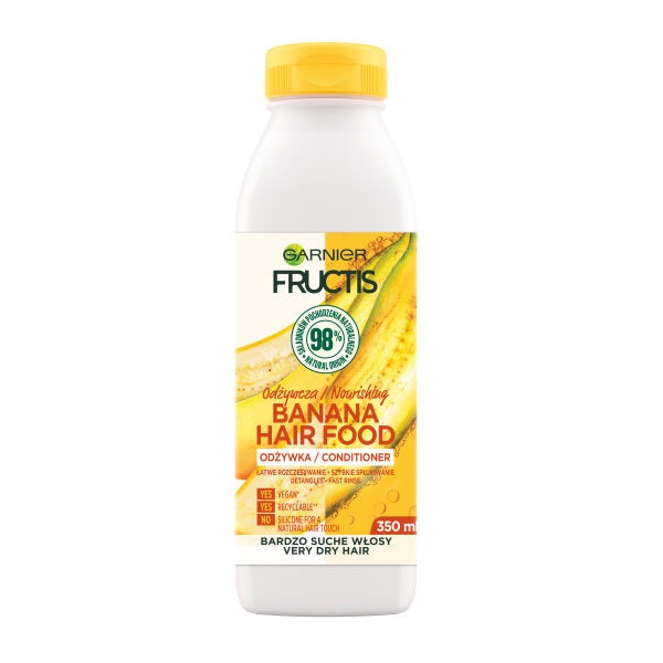 Fructis Banana Hair Food odżywcza odżywka do włosów bardzo suchych 350ml Supply