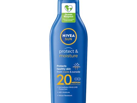 Sun Protect & Moisture nawilżający balsam do opalania SPF20 200ml For Cheap