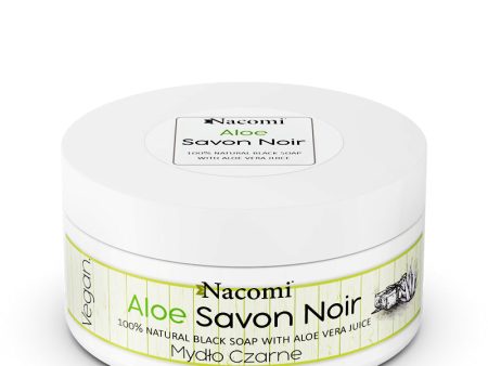 Aloe Savon Noir aloesowe czarne mydło z sokiem z aloesu 125g Fashion