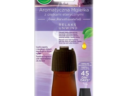 Aromatyczna Mgiełka z Olejkami Eterycznymi Relaks wkład do automatycznego odświeżacza Jaśmin & Zielona Herbata & Kwiat Lotosu 20ml Cheap