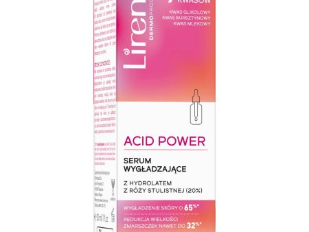 Acid Power serum wygładzające z hydrolatem z róży stulistnej 30ml Online Sale