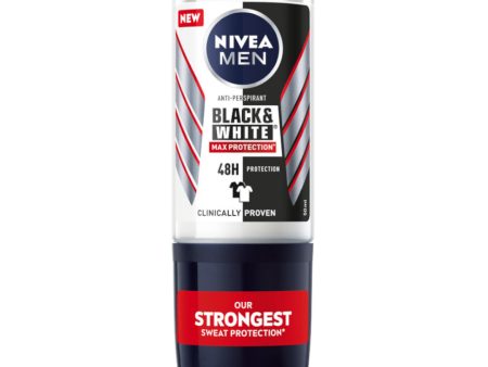 Men Black&White Max Protection antyperspirant w kulce 50ml For Discount