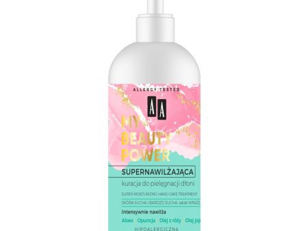 My Beauty Power supernawilżająca kuracja do pielęgnacji dłoni Opuncja + Aloes 275ml Online Hot Sale