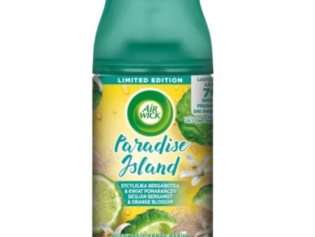 Freshmatic Paradise Island wkład do automatycznego odświeżacza powietrza Sycylijska Bergamotka & Kwiat Pomaran?czy 250ml Hot on Sale