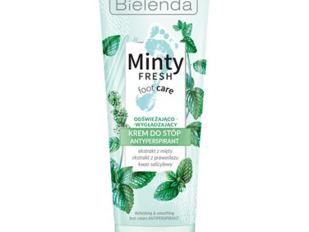 Minty Fresh Foot Care krem antyperspirant odświeżająco-wygładzający 100ml For Discount