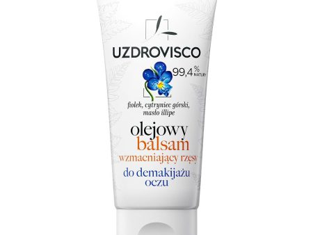 Fiołek olejowy balsam wzmacniający rzęsy do demakijażu 60ml For Discount