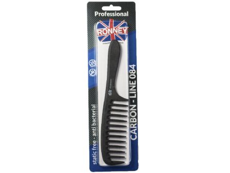 Professional Carbon Comb Line 084 grzebień do włosów L205mm For Sale