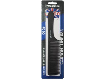 Professional Carbon Comb Line 083 grzebień do włosów L225mm Online Hot Sale