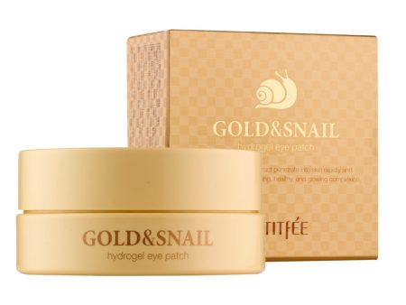 Gold&Snail Hydrogel Eye Patch wygładzające hydrożelowe płatki pod oczy ze złotem i śluzem ślimaka 60szt. Hot on Sale