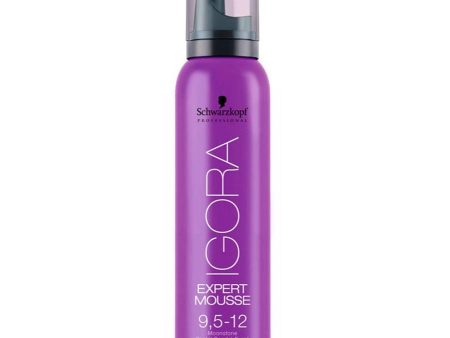 Igora Expert Mousse koloryzująca pianka do włosów 9.5-12 Księżycowy Kamień 100ml Online Sale