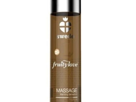 Fruity Love rozgrzewający żel do masażu Dark Chocolate 120ml Hot on Sale