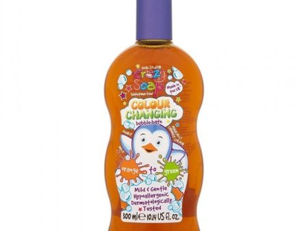 Colour Changing Bubble Bath magiczny płyn do kąpieli zmieniający kolor wody z pomarańczowej na zieloną 300ml Online now